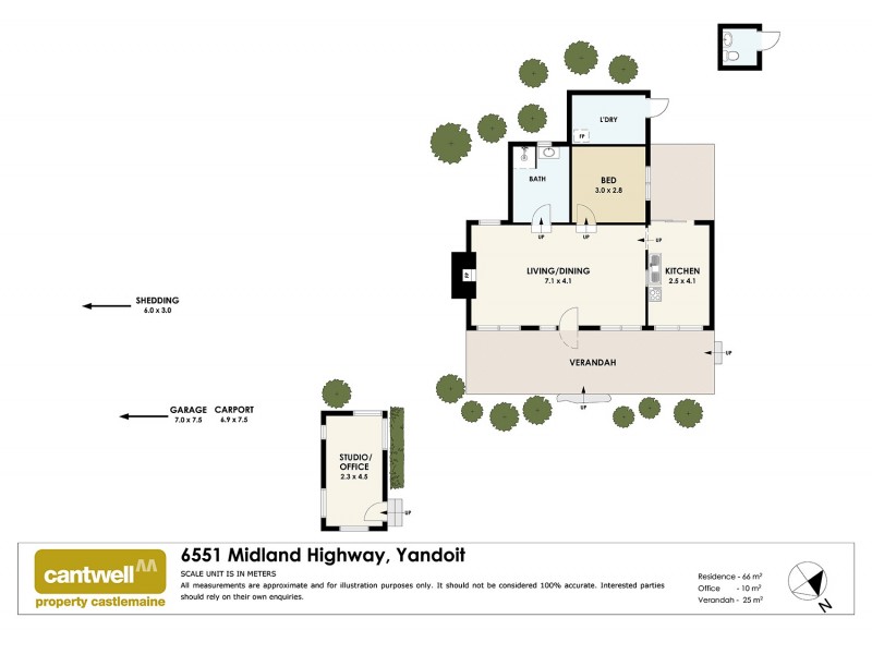 6551 Midland Highway, Yandoit VIC 3461 Floorplan