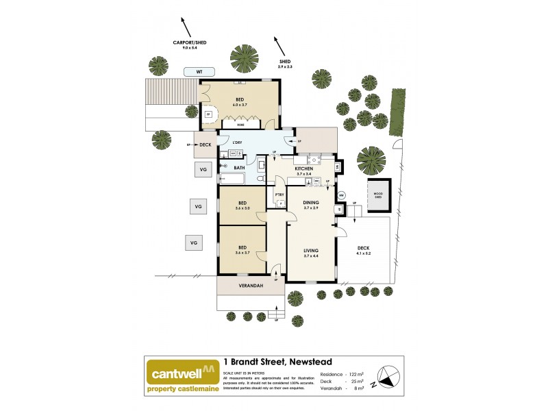 1 Brandt Street, Newstead VIC 3462 Floorplan
