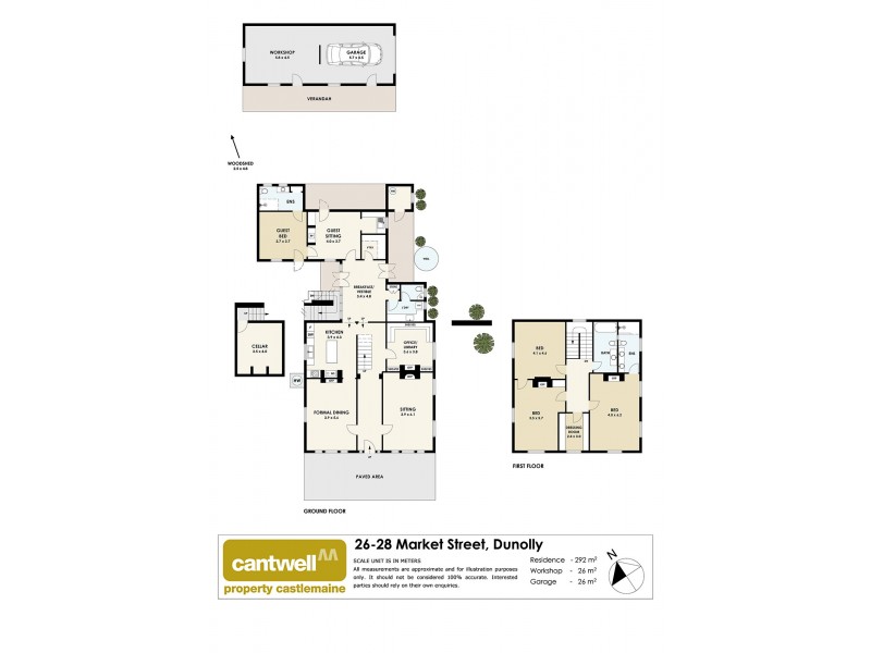 26 Market Street, Dunolly VIC 3472 Floorplan