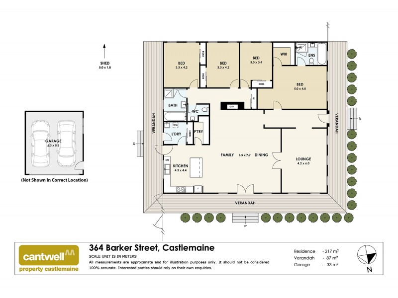 364 Barker Street, Castlemaine VIC 3450 Floorplan