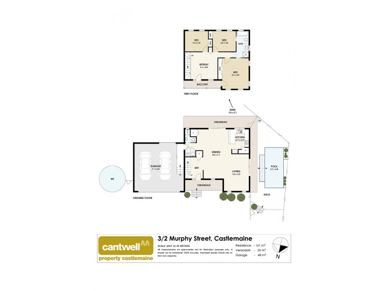 3/2 Murphy Street, Castlemaine VIC 3450 Floorplan