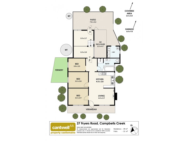 27 Fryers Road, Campbells Creek VIC 3451 Floorplan