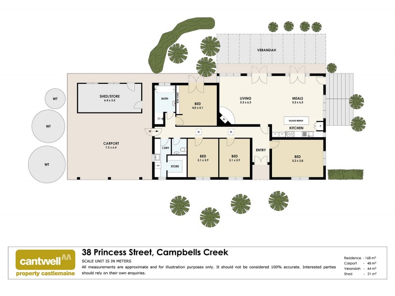 38 Princess Street, Campbells Creek VIC 3451 Floorplan