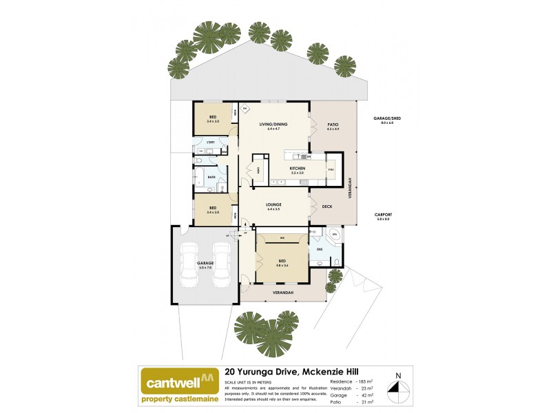 20 Yurunga Drive, Mckenzie Hill VIC 3451 Floorplan