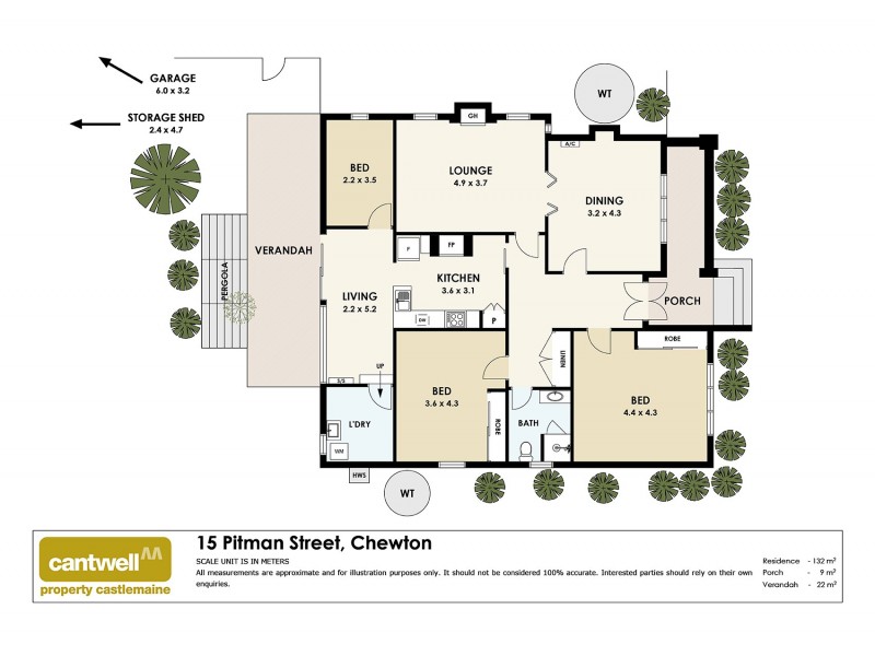 15 Pitman Street, Chewton VIC 3451 Floorplan