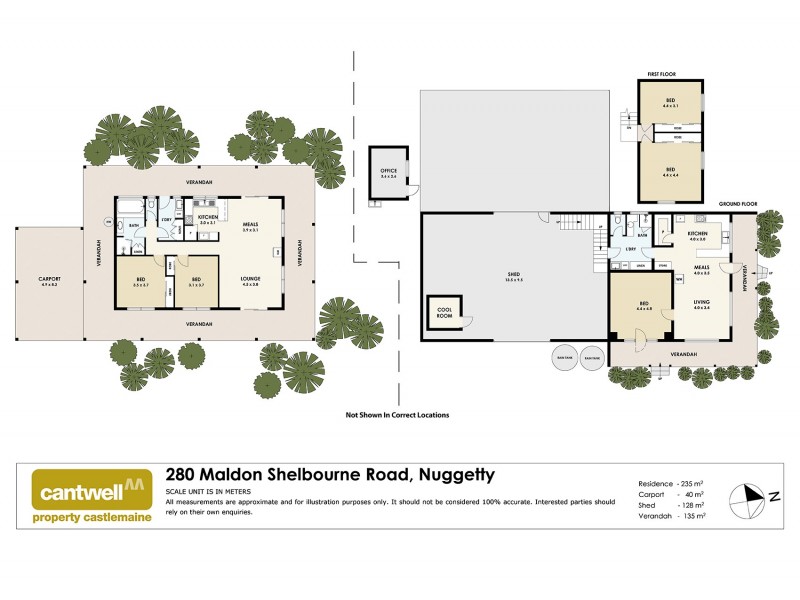 280 Maldon-Shelbourne Road, Maldon VIC 3463 Floorplan