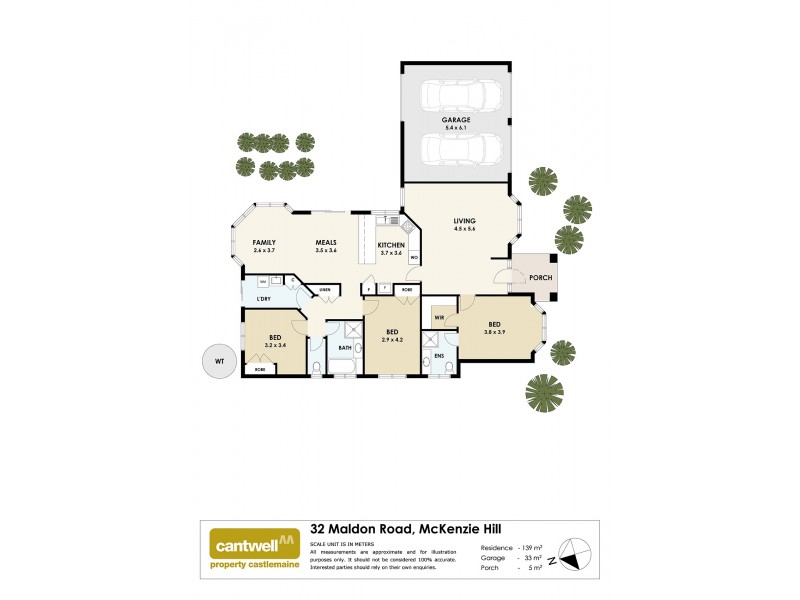 32 Maldon Road, Mckenzie Hill VIC 3451 Floorplan