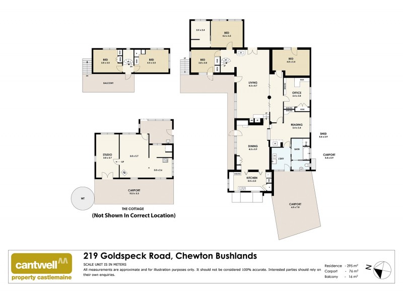 219 Goldspeck Gully Road, Chewton VIC 3451 Floorplan