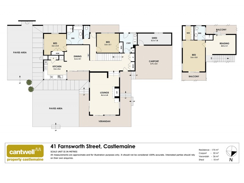 41 Farnsworth Street, Castlemaine VIC 3450 Floorplan