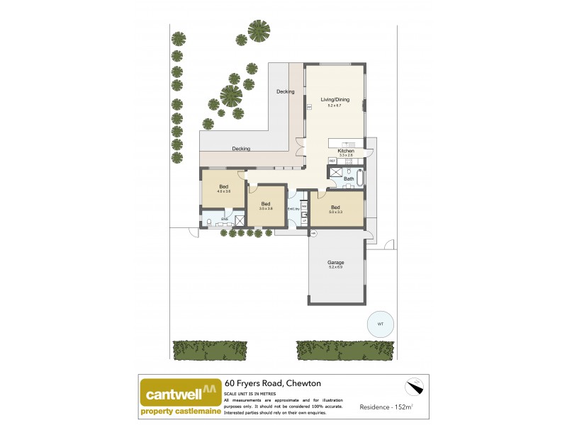 60 Fryers Road, Chewton VIC 3451 Floorplan