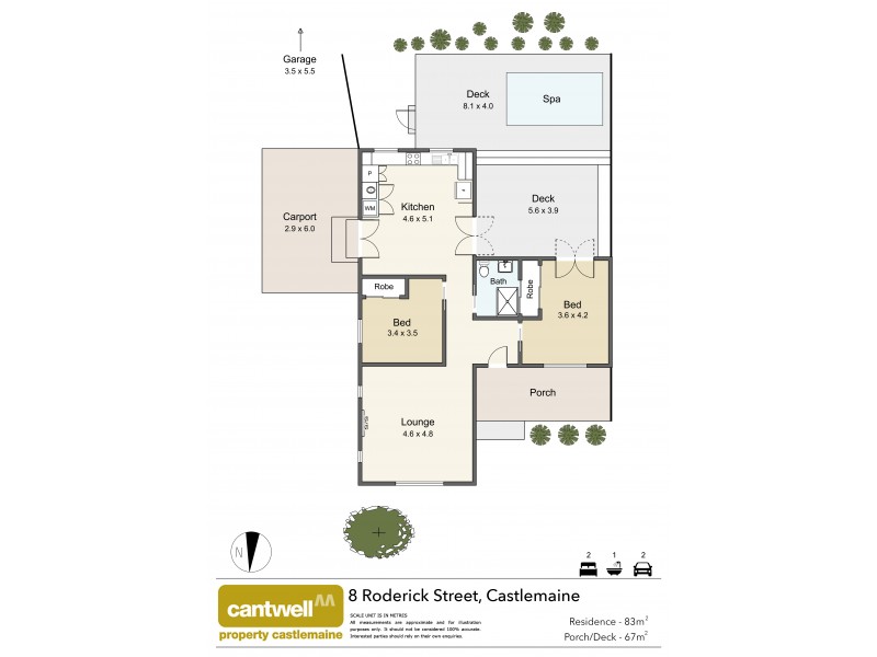 8 Roderick Street, Castlemaine VIC 3450 Floorplan