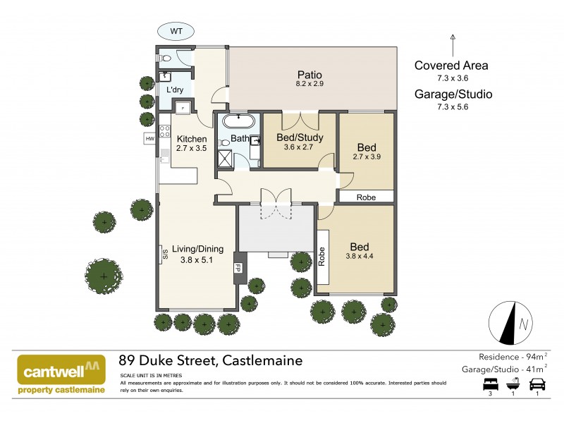 89 Duke Street, Castlemaine VIC 3450 Floorplan