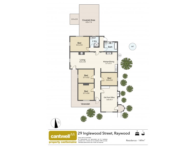 29 Inglewood Street, Raywood VIC 3570 Floorplan