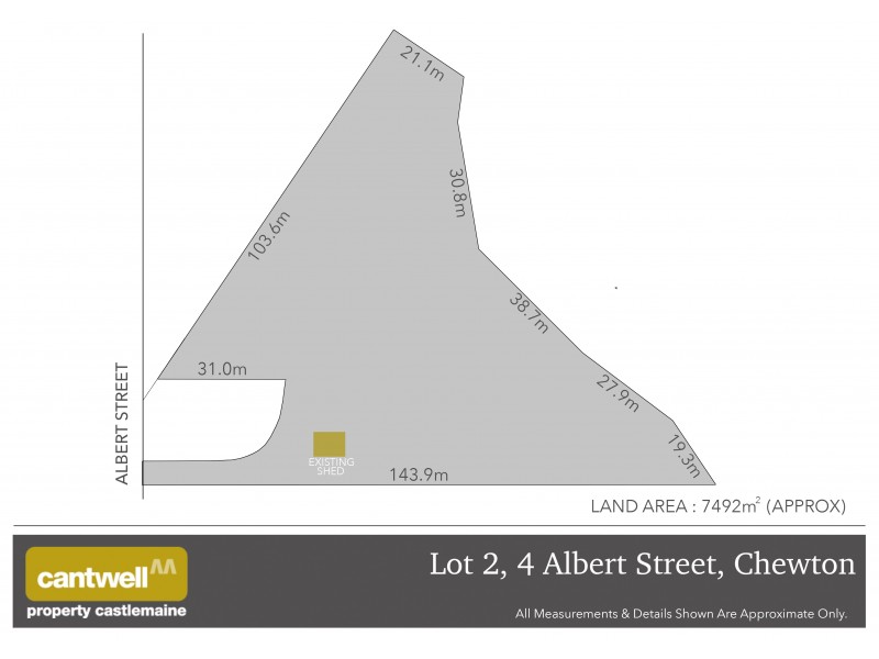 Lot 2 4 Albert Street, Chewton VIC 3451 Floorplan