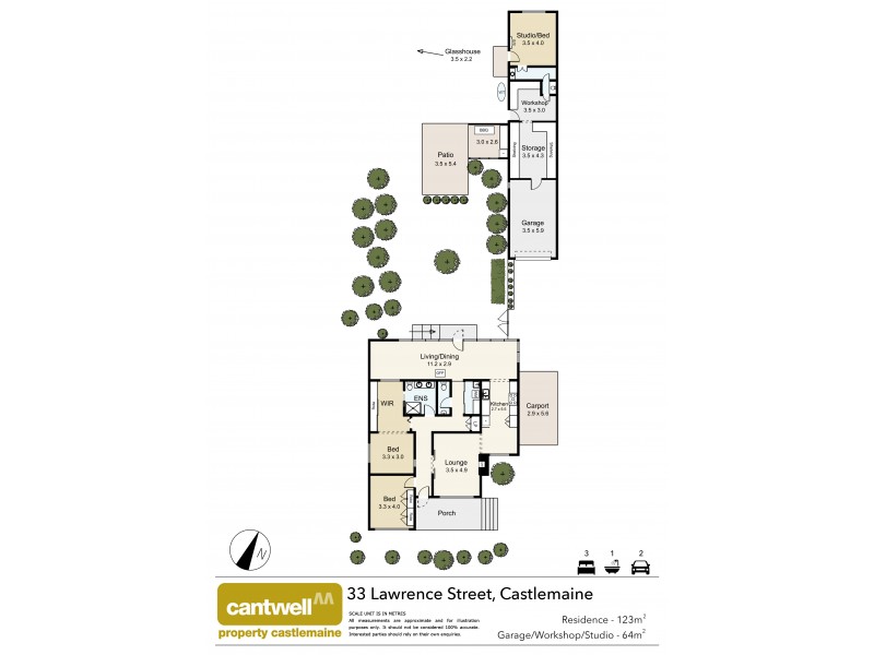 33 Lawrence Street, Castlemaine VIC 3450 Floorplan