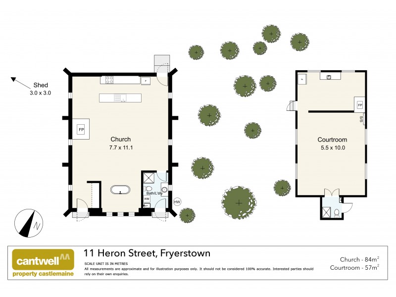 11 Heron Street, Fryerstown VIC 3451 Floorplan