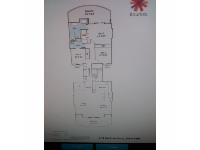 3/29 Mill Point Road, South Perth WA 6151 Floorplan