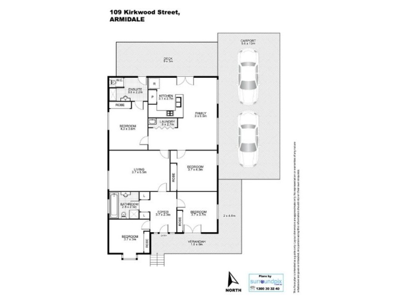 109 Kirkwood Street, Armidale NSW 2350 Floorplan