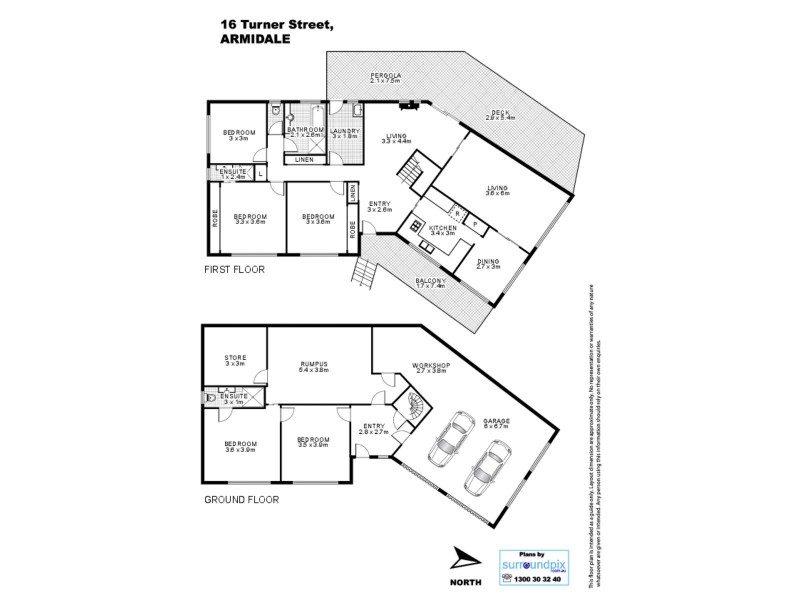16 Turner Street, Armidale NSW 2350 Floorplan