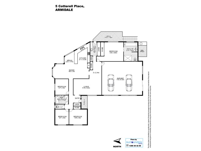 5 Cotterell Place, Armidale NSW 2350 Floorplan