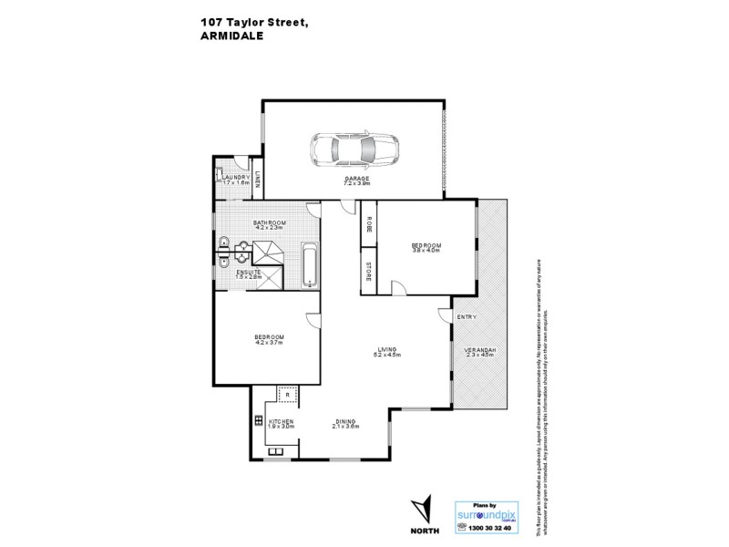 107 Taylor Street, Armidale NSW 2350 Floorplan