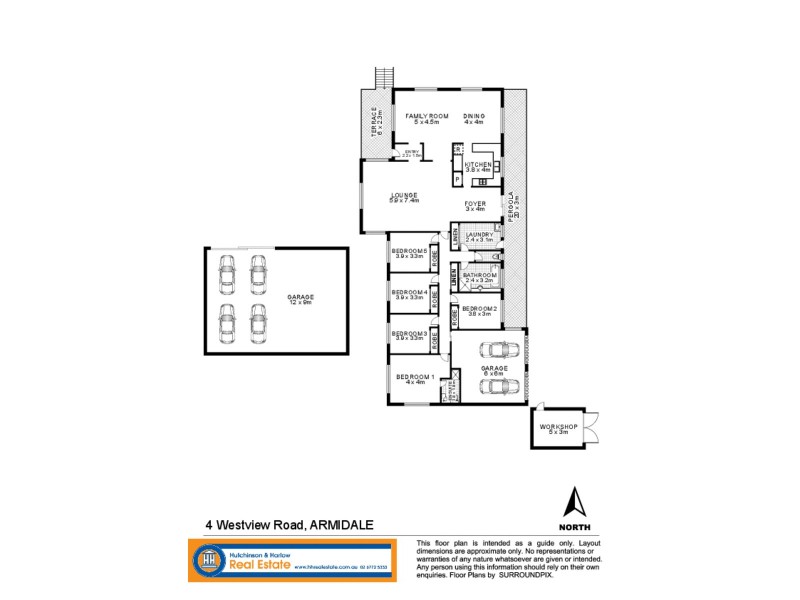 4 Westview Road, Armidale NSW 2350 Floorplan