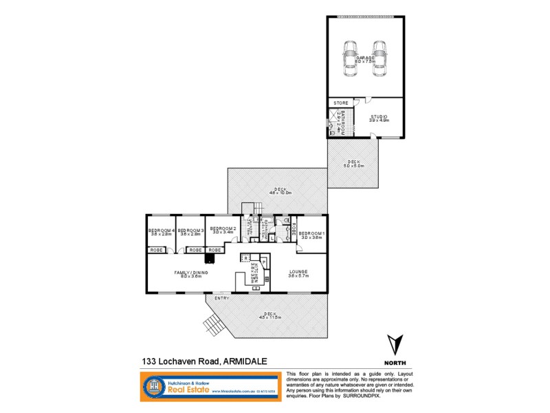 133 Lochaven Road, Armidale NSW 2350 Floorplan