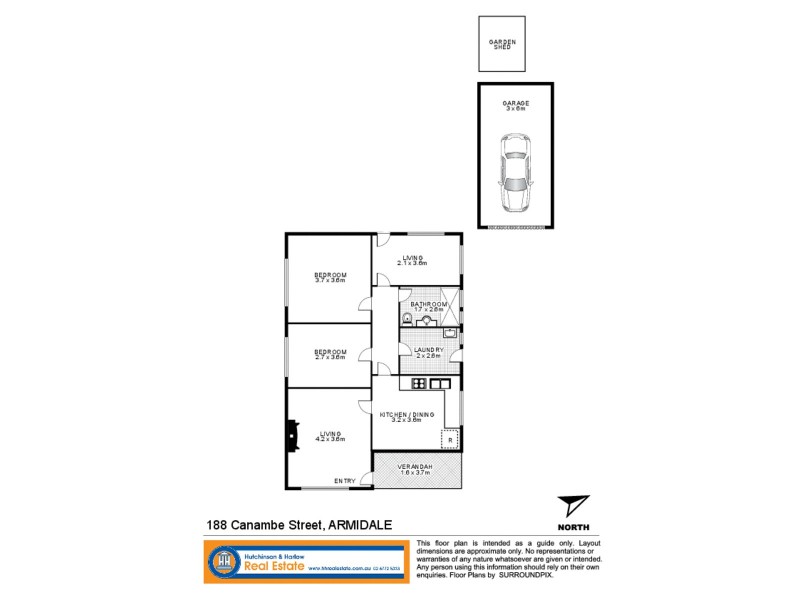 188 Canambe Street, Armidale NSW 2350 Floorplan