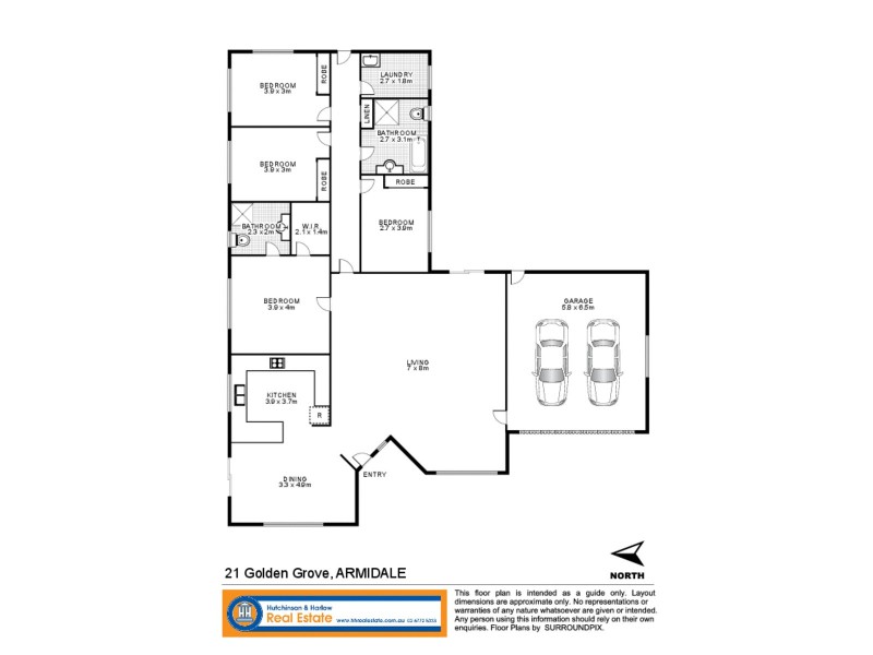 21 Golden Grove, Armidale NSW 2350 Floorplan