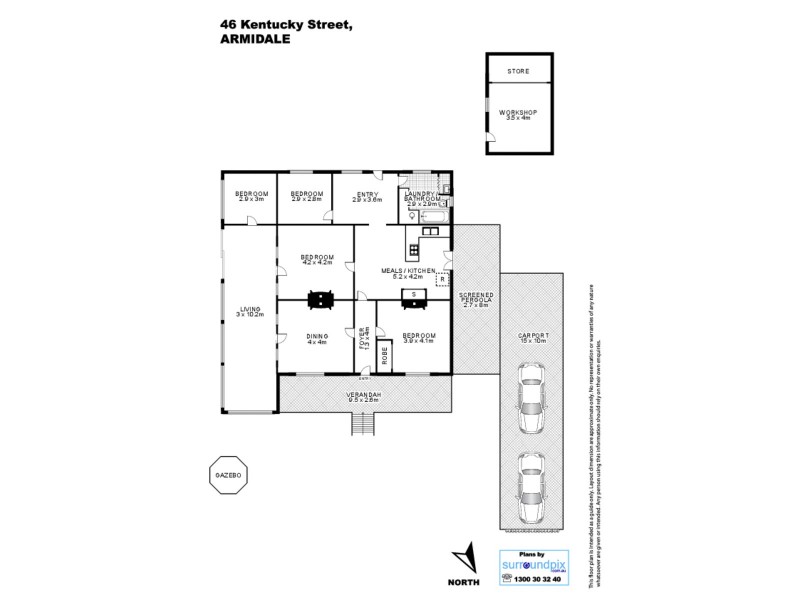 46 Kentucky Street, Armidale NSW 2350 Floorplan