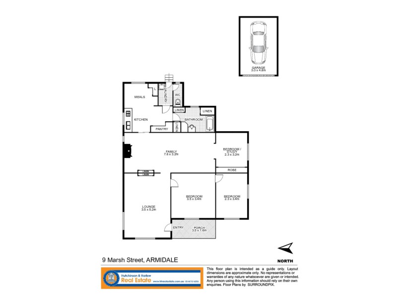 9 Marsh Street, Armidale NSW 2350 Floorplan