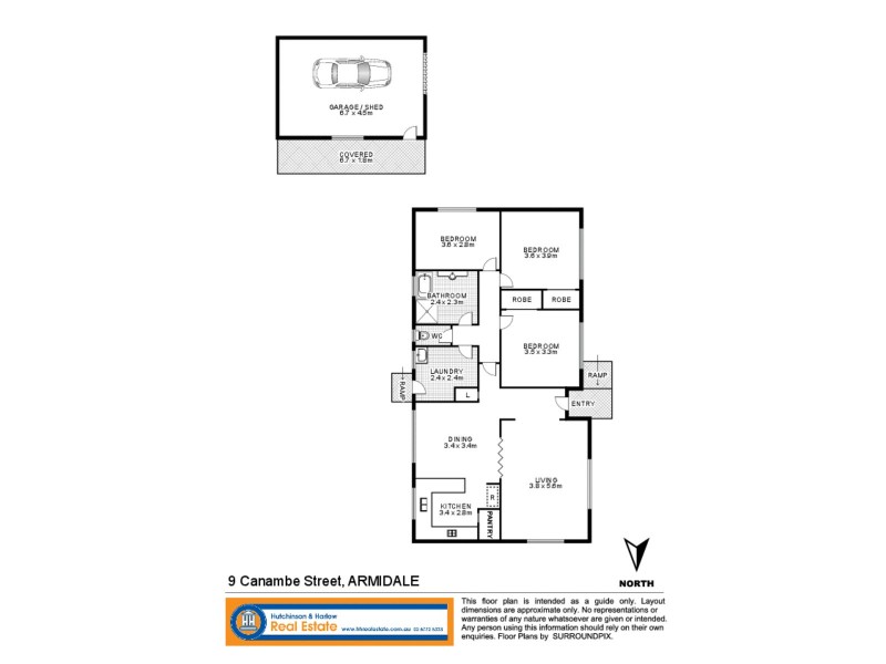9 Canambe Street, Armidale NSW 2350 Floorplan