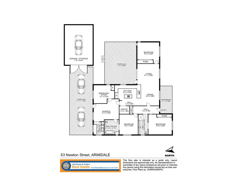 63 Newton Street, Armidale NSW 2350 Floorplan