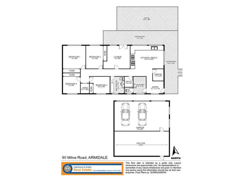 90 Milne Road, Armidale NSW 2350 Floorplan