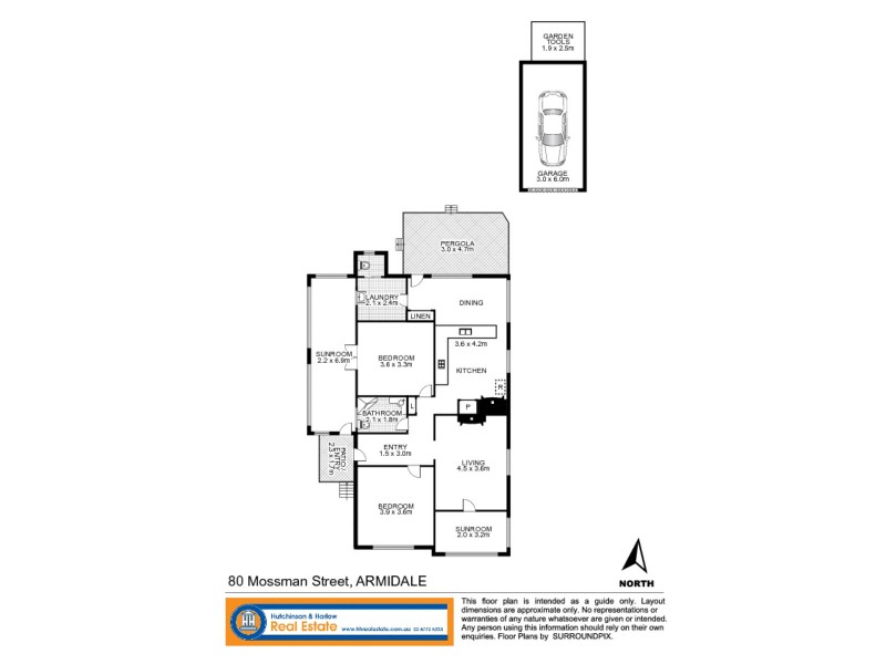 80 Mossman Street, Armidale NSW 2350 Floorplan