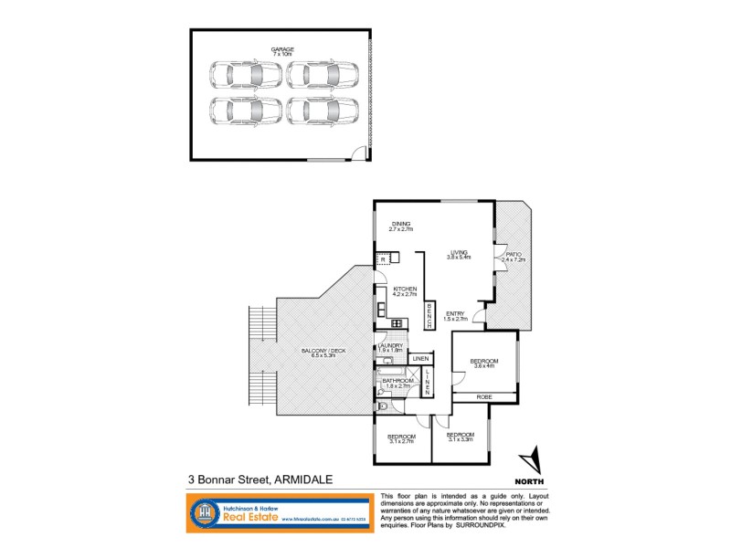 3 Bonnar Street, Armidale NSW 2350 Floorplan