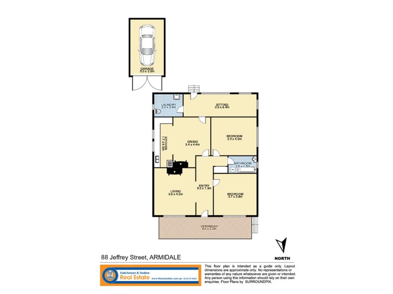 88 Jeffrey Street, Armidale NSW 2350 Floorplan