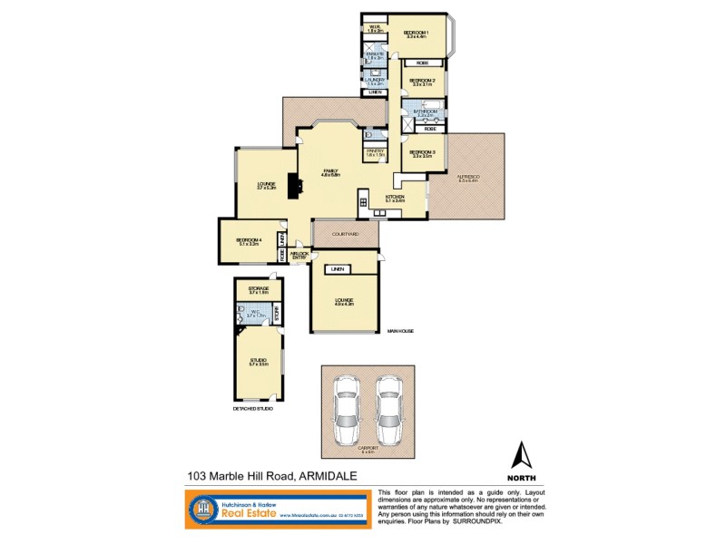 103 Marble Hill Road, Armidale NSW 2350 Floorplan