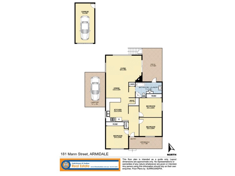 181 Mann Street, Armidale NSW 2350 Floorplan