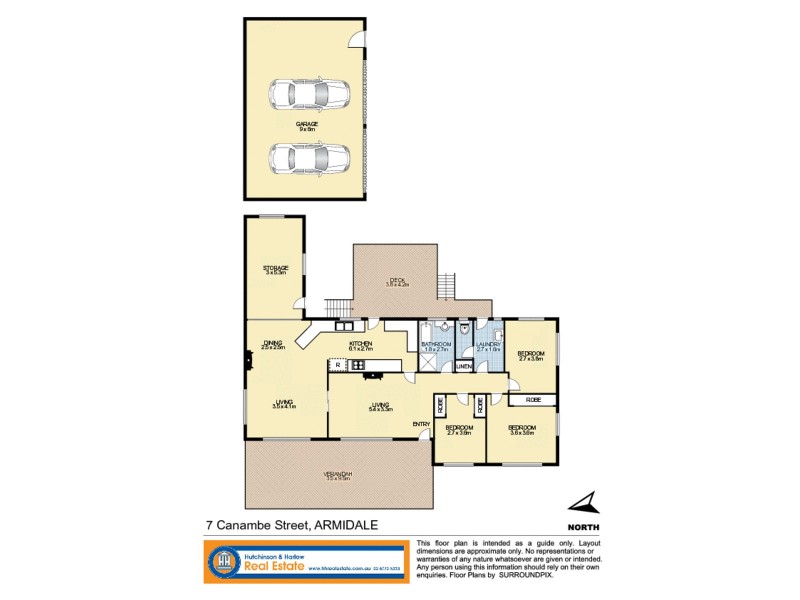 7 Canambe Street, Armidale NSW 2350 Floorplan