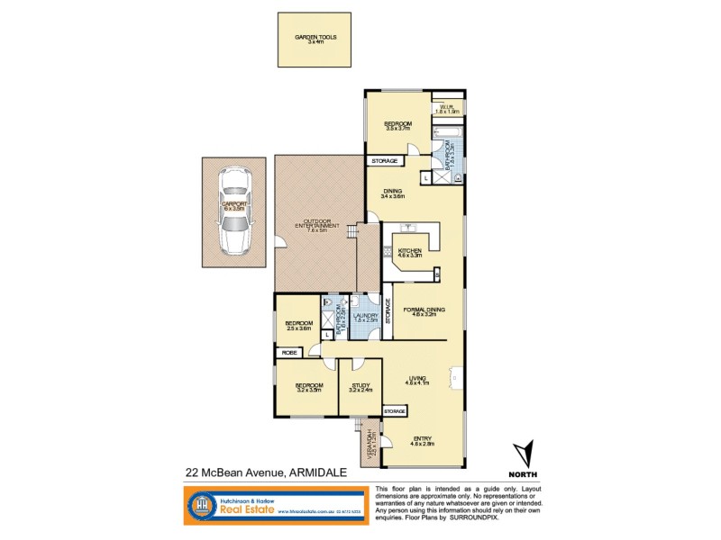 22 McBean Avenue, Armidale NSW 2350 Floorplan
