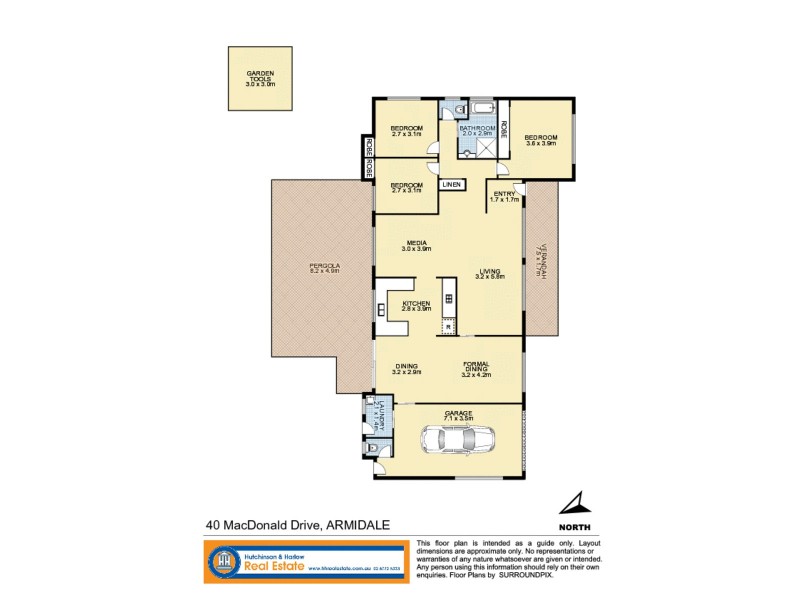 40 MacDonald Drive, Armidale NSW 2350 Floorplan