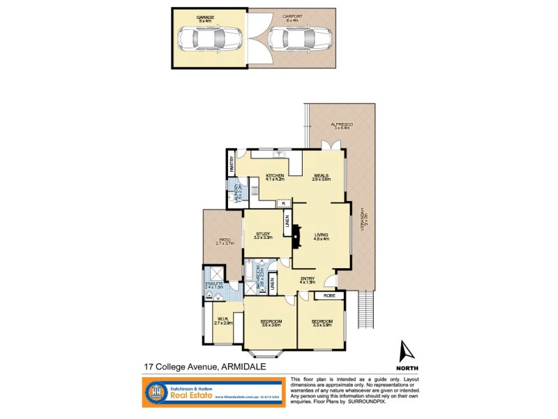 17 College Avenue, Armidale NSW 2350 Floorplan
