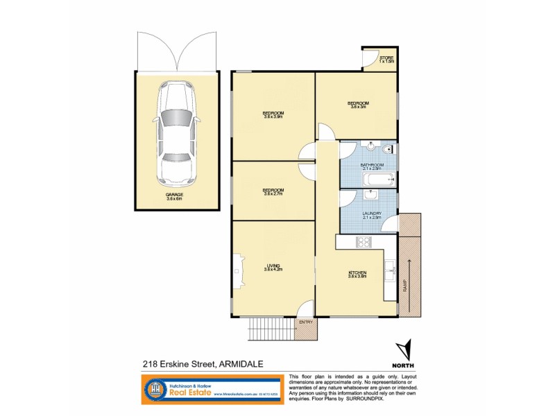 218 Erskine Street, Armidale NSW 2350 Floorplan