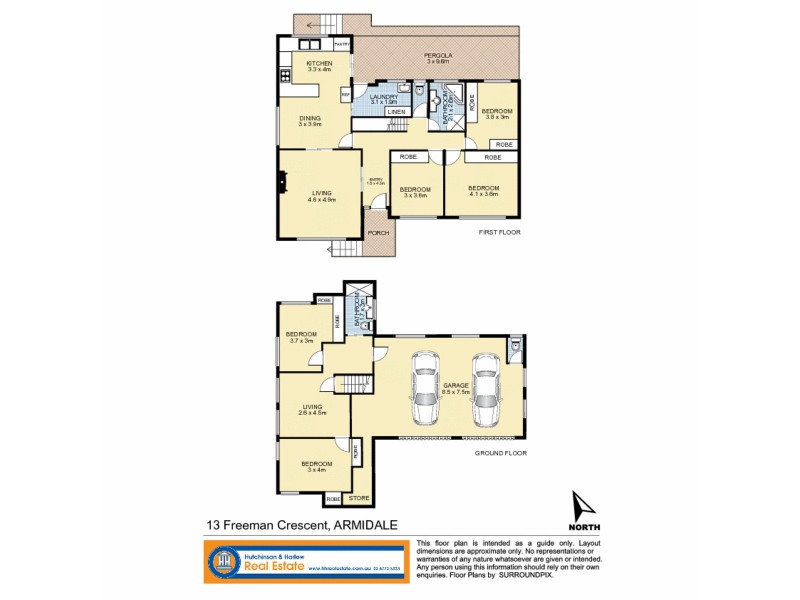 13 Freeman Crescent, Armidale NSW 2350 Floorplan