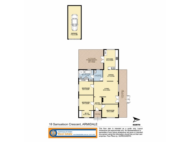 18 Samuelson Crescent, Armidale NSW 2350 Floorplan