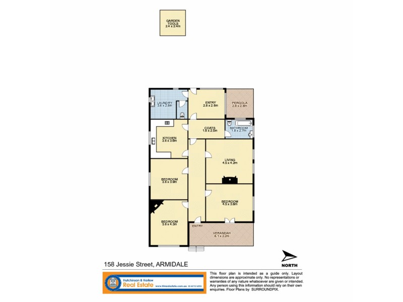 158 Jessie Street, Armidale NSW 2350 Floorplan
