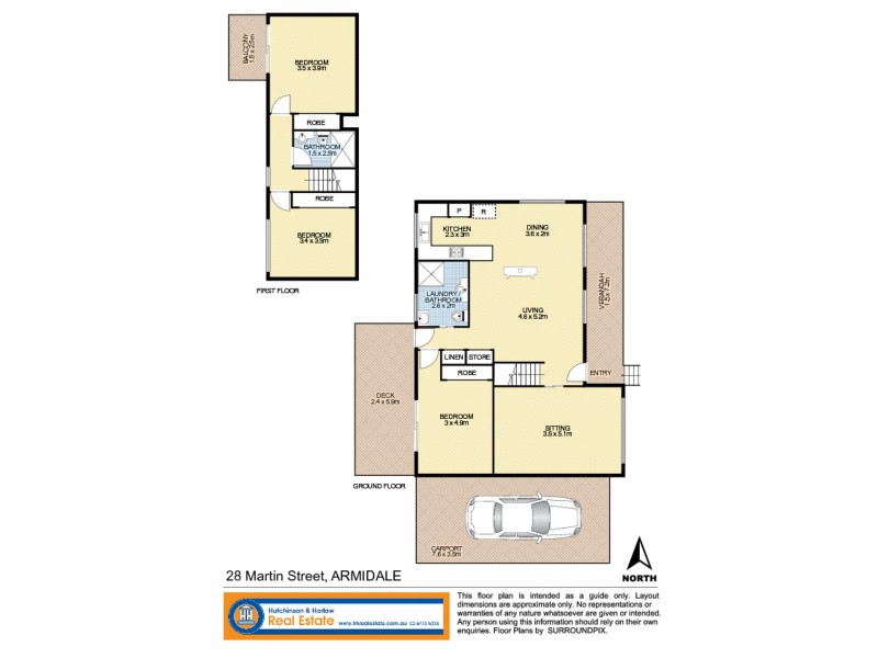 28 Martin Street, Armidale NSW 2350 Floorplan