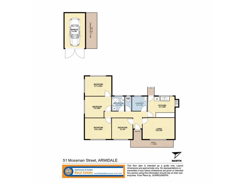 51 Mossman Street, Armidale NSW 2350 Floorplan