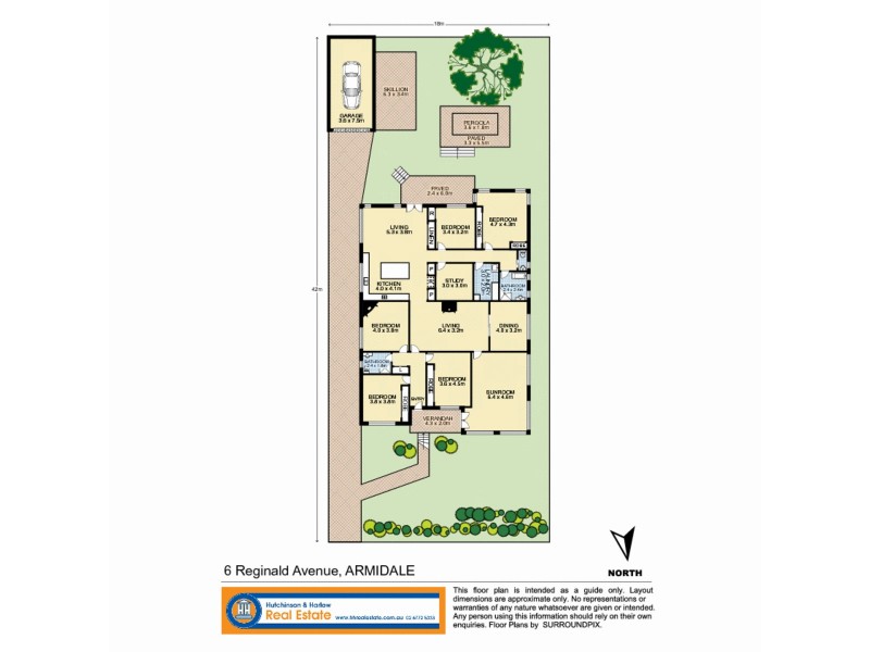 6 Reginald Avenue, Armidale NSW 2350 Floorplan